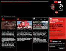 Tablet Screenshot of procaffe.hr